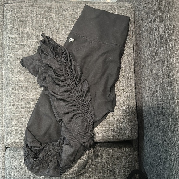 Fabletics Mixed Media Black Legging - Picture 7 of 9